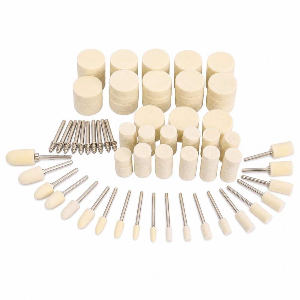 100 Pieces Polishing Buffing Wheel Set with 1/8 in. Shank for Rotary Tools Polishing Kit for Dremel price history on PriceWatchPro