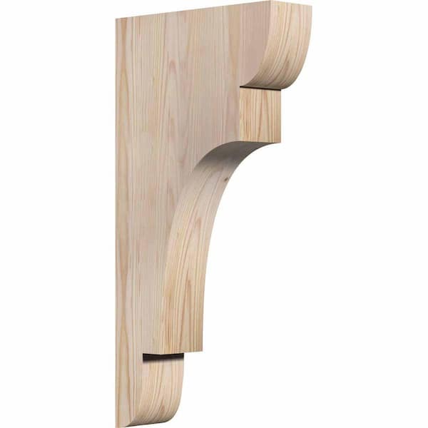 3-1/2 in. x 12 in. x 24 in. Douglas Fir New Brighton Smooth Corbel