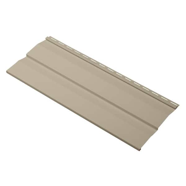 Ply Gem Take Home Sample Progressions Double 4.5 in. x 24 in. Dutch Lap Vinyl Siding in Wicker