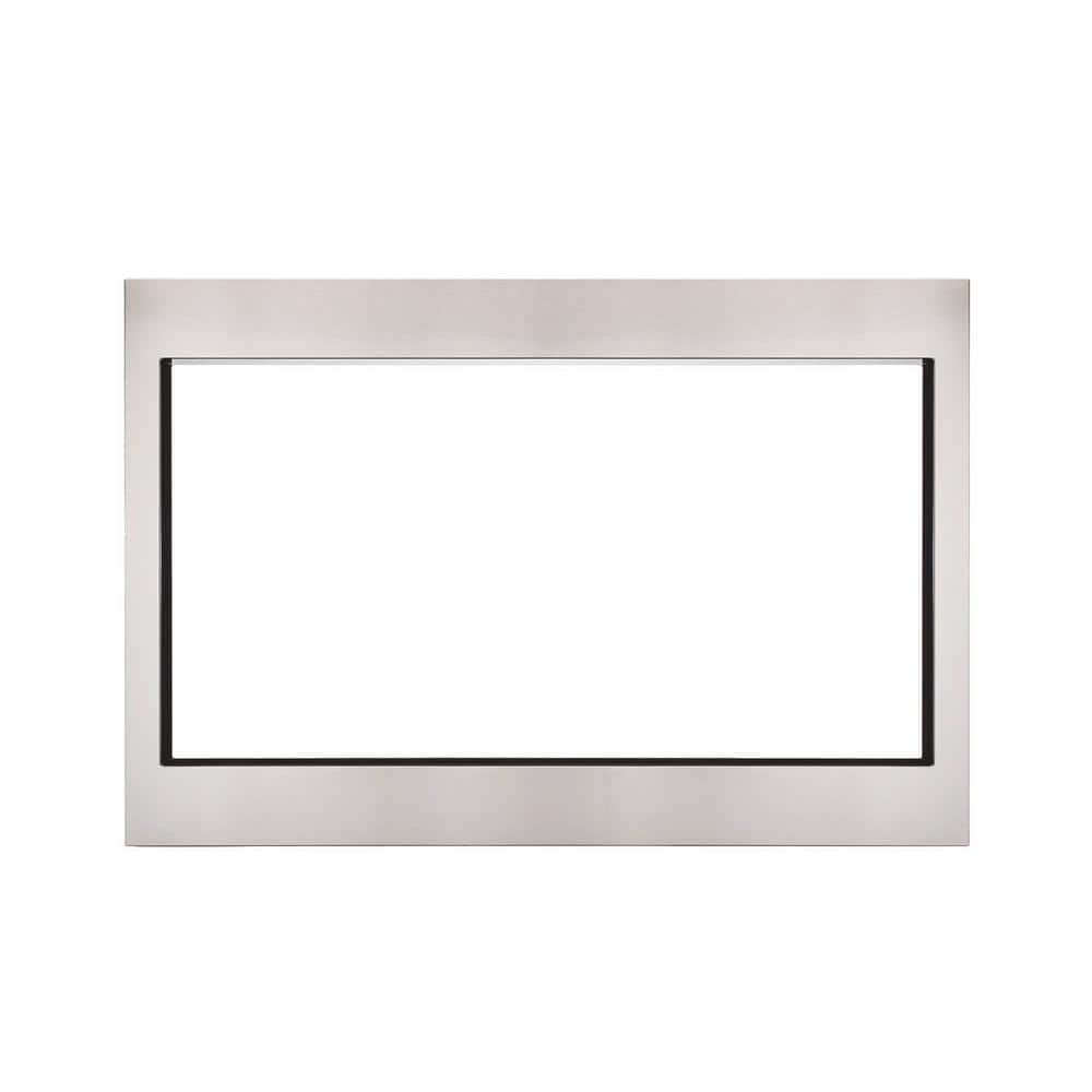 Frigidaire - 27'' Microwave Trim Kit - Silver