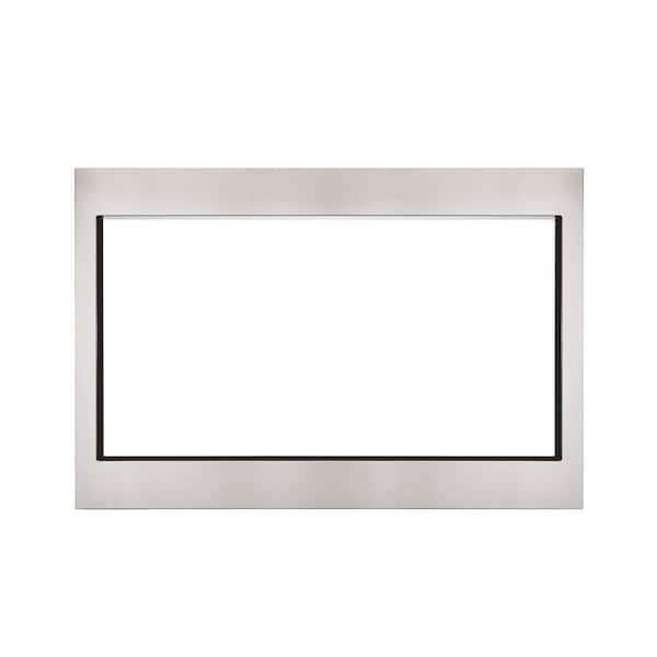 FRIGIDAIRE GALLERY 27 in. Trim Kit for BuiltIn Microwave Oven in Stainless Steel GMTK2768AF