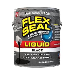 Flex Seal Liquid 1 Gal. Black Liquid Rubber Sealant Coating