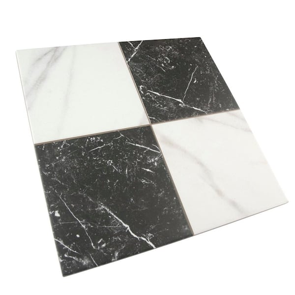Merola Tile Merzoni Checker Ruzzini 13 in. x 13 in. Porcelain