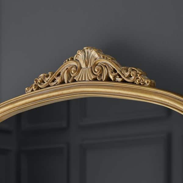 Home Decorators Collection Oversized Arched Vintage Style Gold