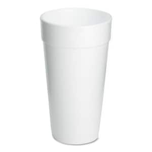 20 oz. White Foam Drink Cups (500 Per Case)