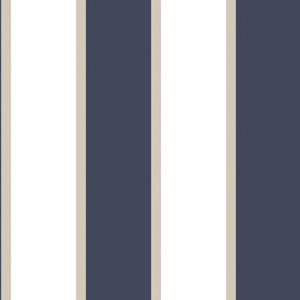 Black/White/Gold Smart Stripes 3 Formal Stripe Sheen Finish Non-Pasted Viny