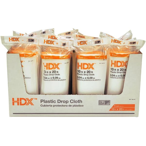 HDX 10 in. W x 15 in. L Cotton Paint and Staining Cloth (10-Count) W-99263  - The Home Depot