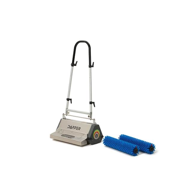 Commercial Corded Carpet and Hard Floor Counter Rotating Brush Floor Cleaner Machine in Gray with 22 in. Scrubber Width