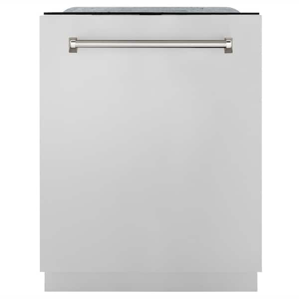 Autograph 24 in. Monument 3rd Rack Top Touch Control Dishwasher in Stainless Steel with Nickel Helix Handle, 45dBa