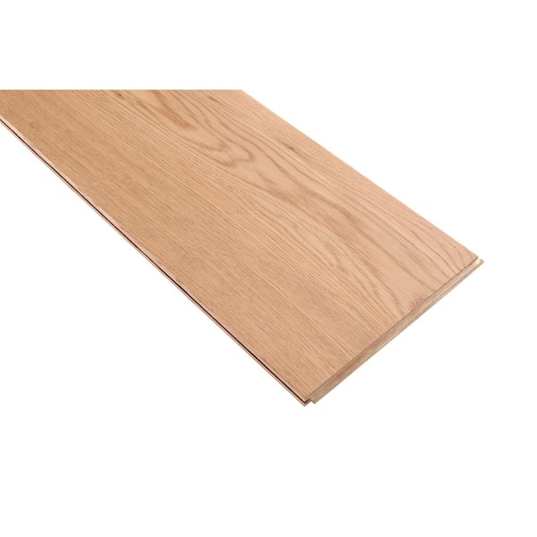 Bruce Time Honored Aged Natural White Oak 0.57 in T x 7.5 in W Glue Down Engineered Hardwood Flooring (23.48 sq. ft./Case)