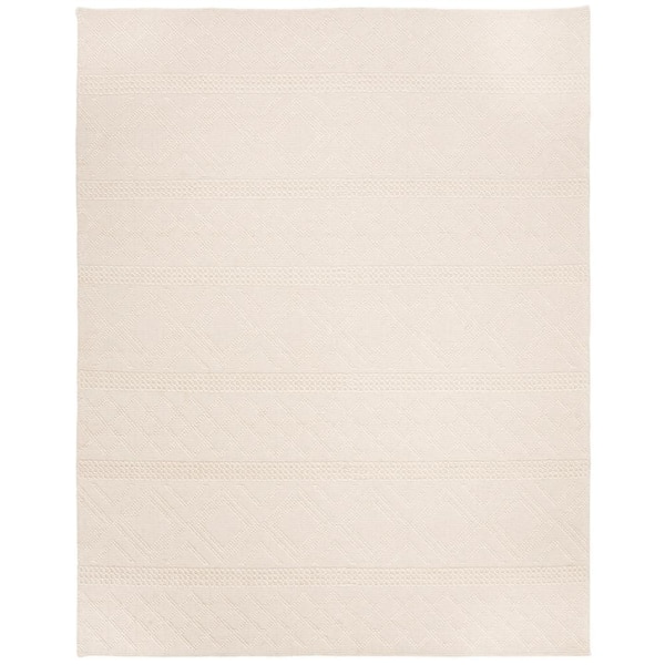 SAFAVIEH Vermont Ivory 9 ft. x 12 ft. Tribal Geometric Area Rug