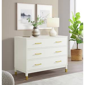 Picket House Furnishings Dani Chest with Power Port in White