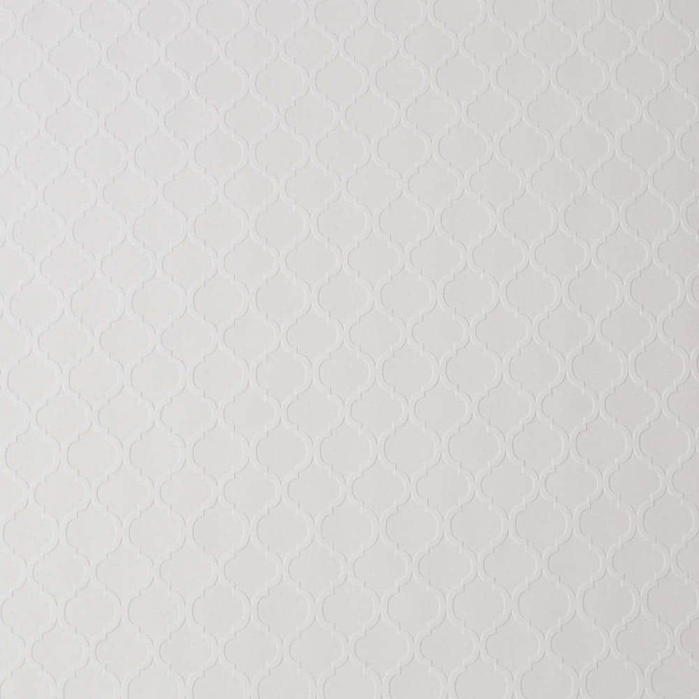 Superfresco Paintables Small Trellis White Paintable Removable