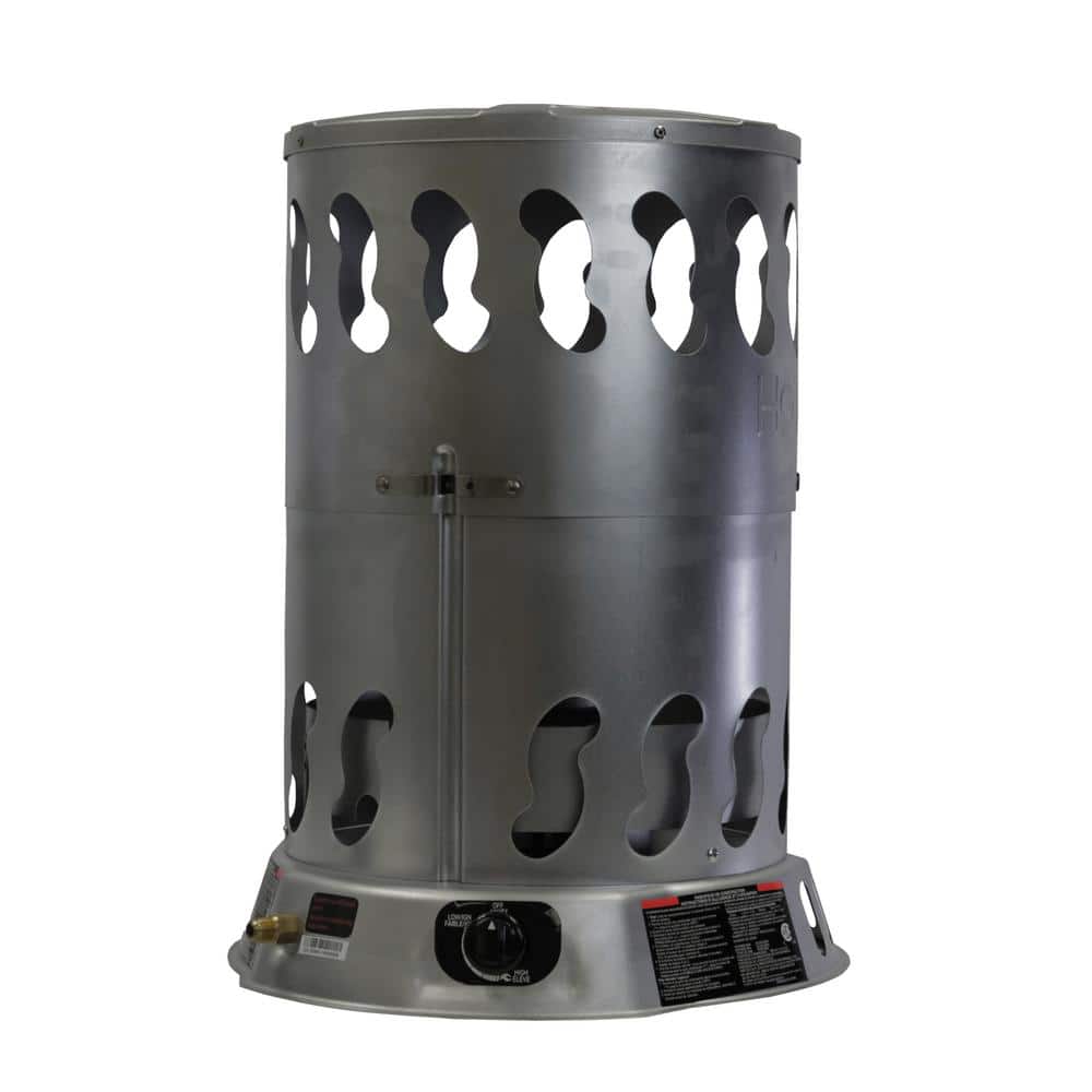 Mr. Heater 80,000 BTU Silver Propane Convection Portable Heater