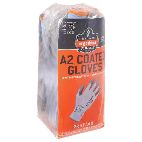 Ergodyne ProFlex 7025 Extra Large Blue PU Coated Cut-Resistant