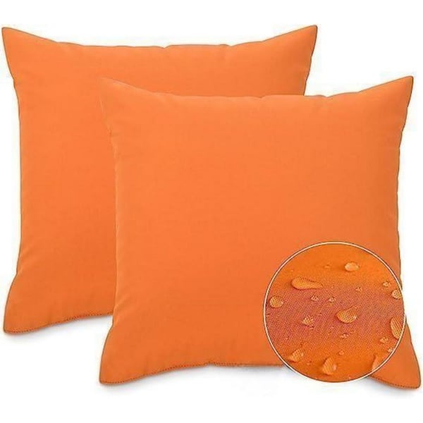Cubilan 18 in. x 18 in. Outdoor Water Resistance Decorative Pillows with  Inserts for Patio Furniture, Throw Pillow (Pack of 2) B0B5TK8XFP - The Home  Depot