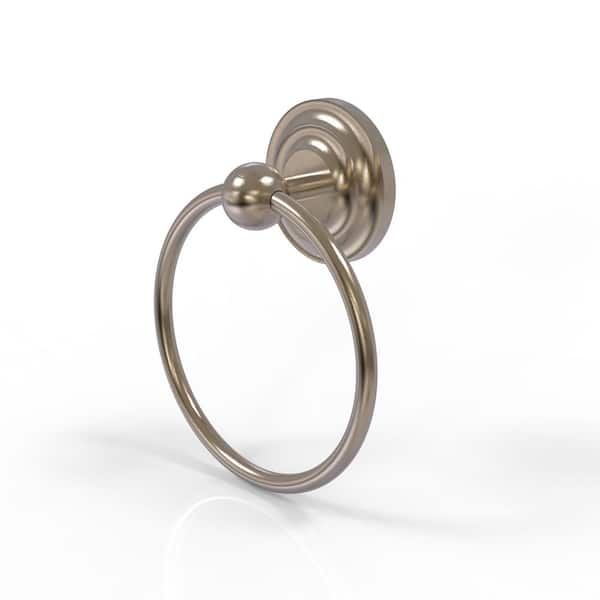 Prestige Que New Wall Mounted Towel Ring in Antique Pewter