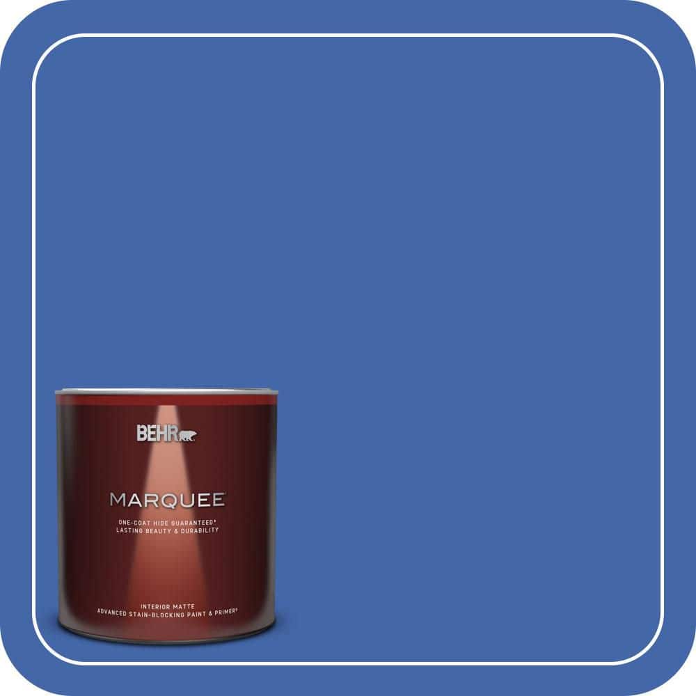 1 Qt. #P530-6 Indigo Batik One-Coat Hide Matte Interior Paint & Primer price history on PriceWatchPro