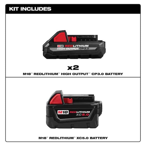 M18™ REDLITHIUM™ XC5.0 Extended Capacity Battery Pack