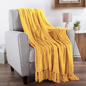 Ultra Plush Oversized Chenille Throw Blanket