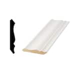 WM 49 9/16 in. x 3-5/8 in. x 96 in. Primed Finger-Jointed Crown Moulding