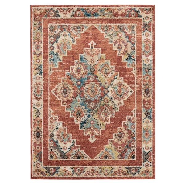 United Weavers Marrakesh Dame Brick 1 ft. 10 in. x 3 ft. Accent Rug