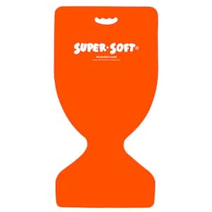 Super Soft Deluxe Foam Floating Saddle Seat Chair, Sunset Orange