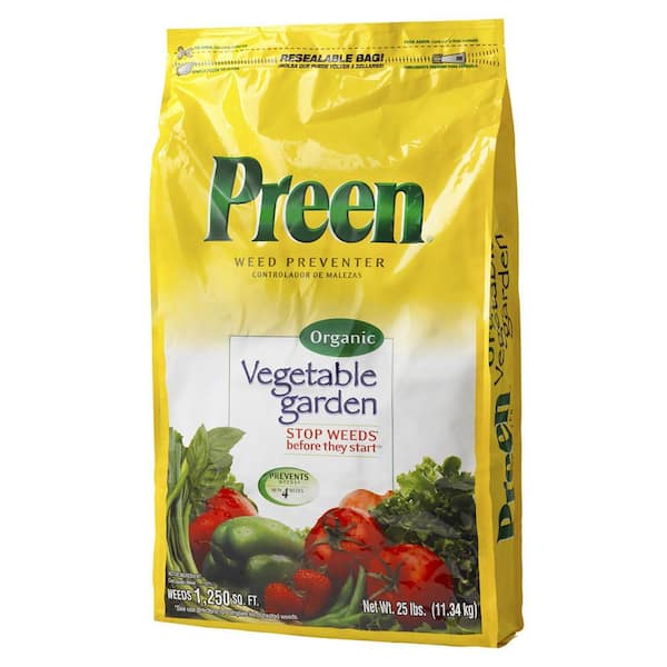 Preen 25 lbs. Vegetable Garden Organic Weed Preventer