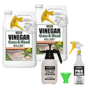 256 oz. 20% Vinegar Weed Killer and One 32 oz. and One 55 oz. Spray Bottle (2-Pack)