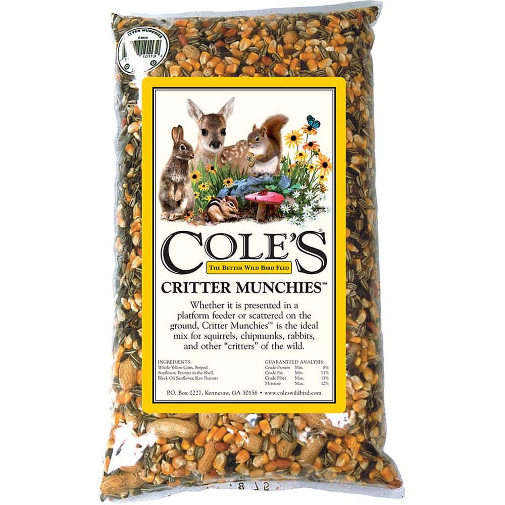 20 lb. Critter Munchies Assorted Species Corn Squirrel and Critter Seed Foo