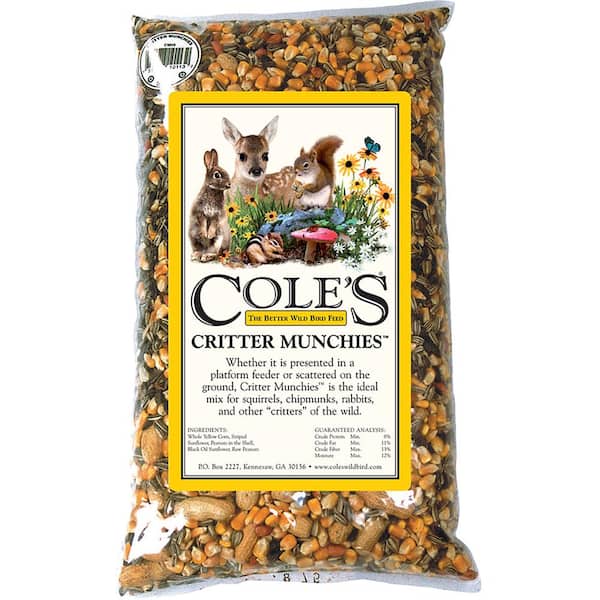 20 lb. Critter Munchies Assorted Species Corn Squirrel and Critter Seed Food