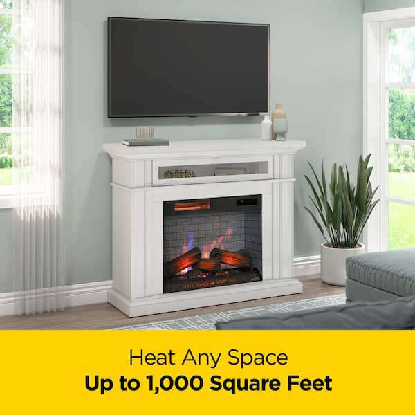 Twin Star Home Duraflame 51 in. Freestanding Wall Mantel Electric