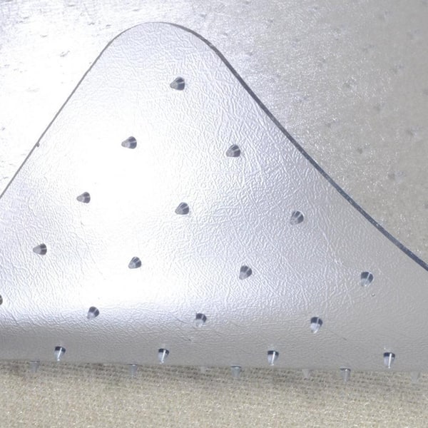 Chair Mat Clear 36 in. x 48 in. Plastic Indoor Low Pile Carpet Floor Mat