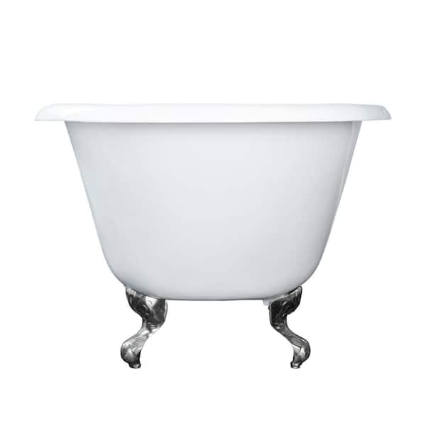 Unfinished on sale clawfoot tub