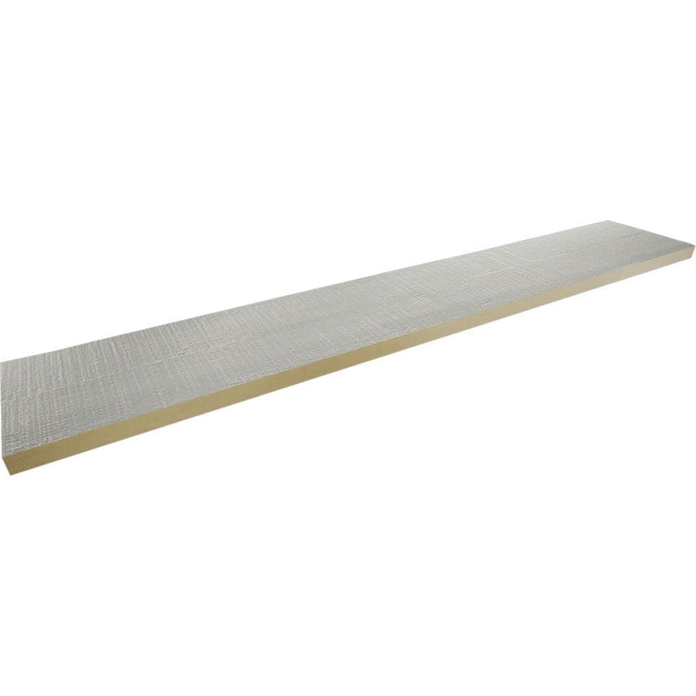 Cashmere Gray Faux Wood Beam Plank, 6" x 96"