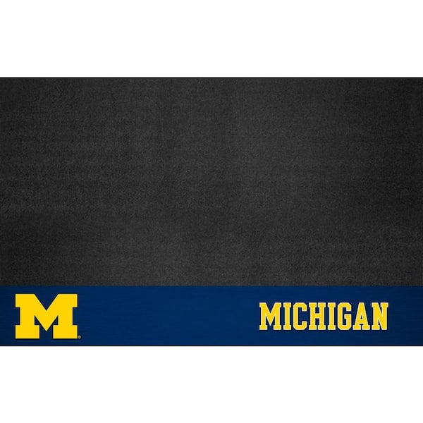 FANMATS University of Michigan 26 in. x 42 in. Grill Mat