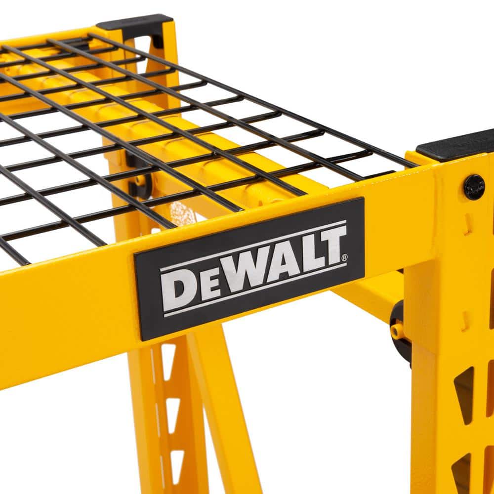 4-Foot Tall Black Steel 3-Tier Industrial Storage Rack