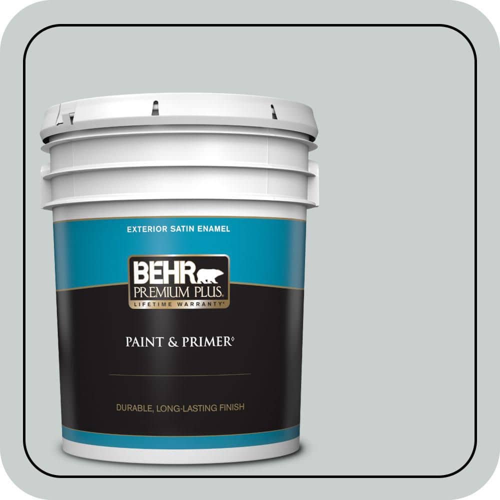 5 gal. #PPF-17 Foggy Morn Satin Enamel Exterior Paint & Primer price history on PriceWatchPro