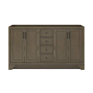 Lanagan 60 in. W x 21.5 in. D x 34 in. H Bath Vanity Cabinet without Top in Shaded Timber