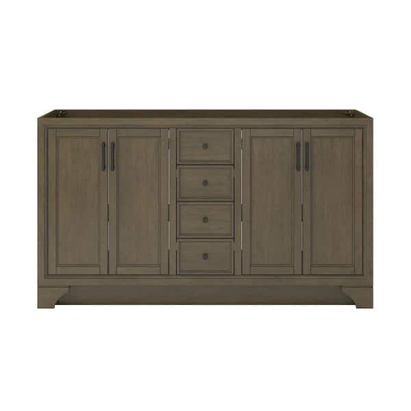 CRAFT + MAIN Lanagan 60 in. W x 21.5 in. D x 34 in. H Bath Vanity Cabinet without Top in Shaded Timber
