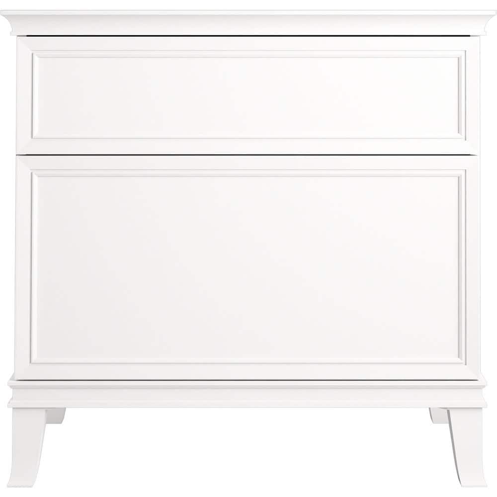 Linen White 36" Freestanding Bathroom Vanity with Drawers