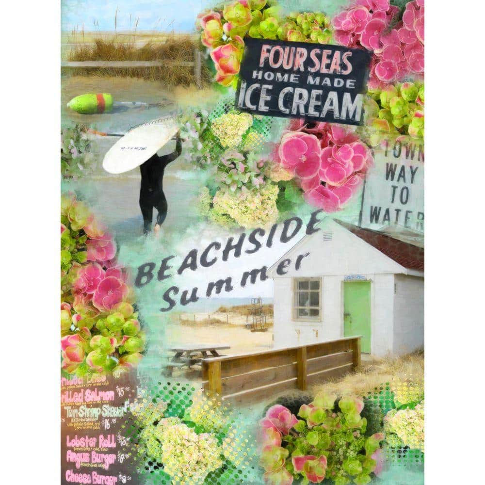 Beachside Summer by Grotto Studios 1 Piece Unframed Graphic Print Abstract Poster Art Print 24 in. x 18 in. price history on PriceWatchPro