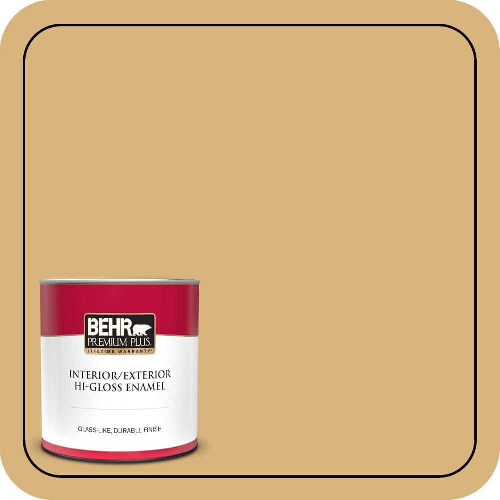 1 qt. #M300-4 Gilded Hi-Gloss Enamel Interior/Exterior Paint & Primer price history on PriceWatchPro