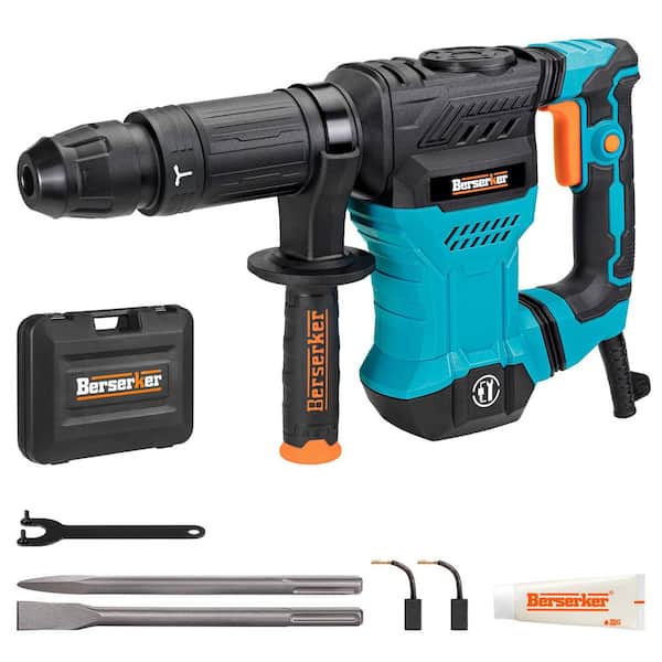 11 Amp 1-9/16 in. Corded Variable Speed SDS-Plus Concrete/Masonry Rotary Hammer Drill with Carrying Case