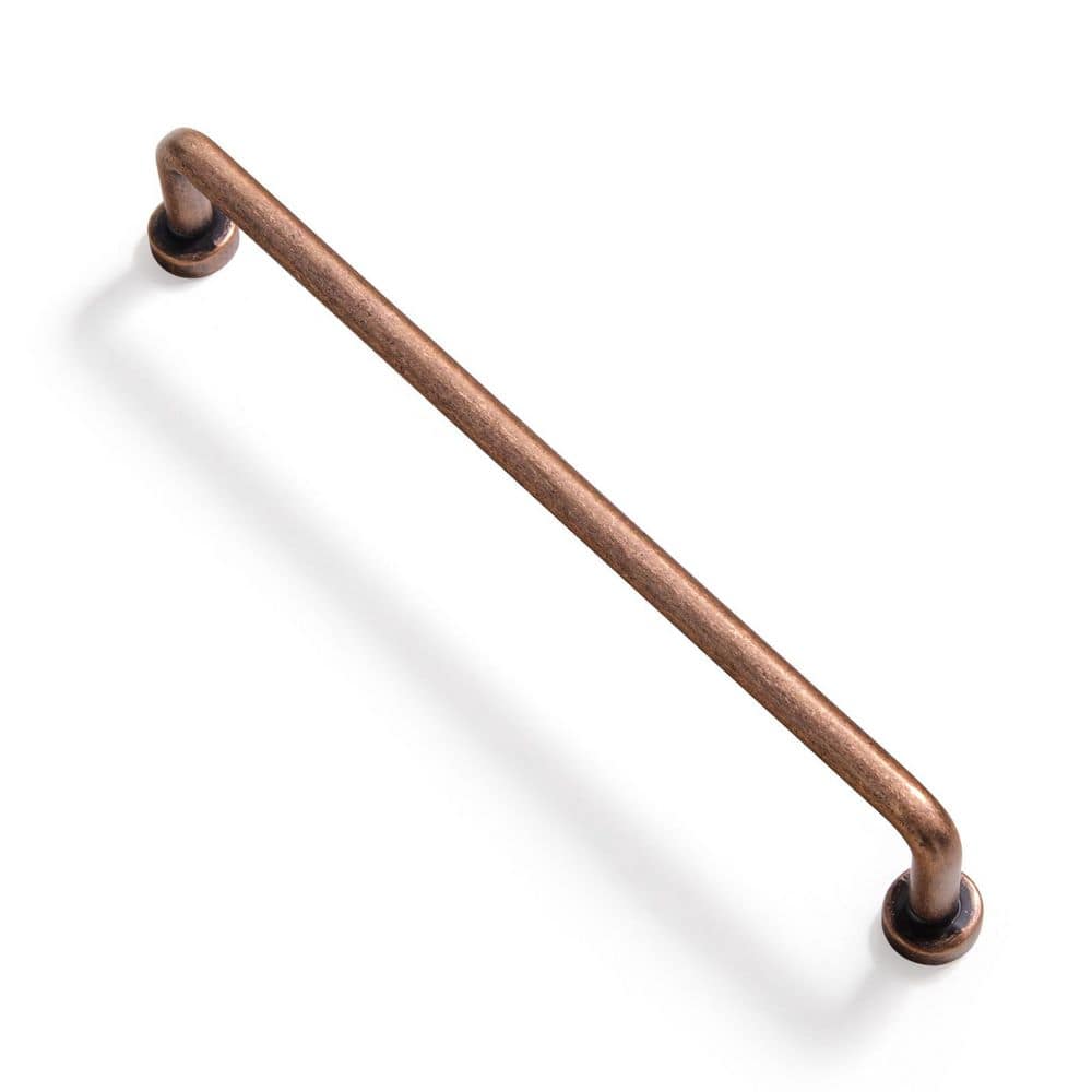 12-Pack 6-5/16 in. (160mm) Rustic Antique Copper Zinc Alloy Cabinet Bar Pulls price history on PriceWatchPro