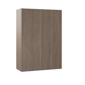 Designer Series Edgeley Assembled 30x42x12 in. Wall Kitchen Cabinet in Driftwood