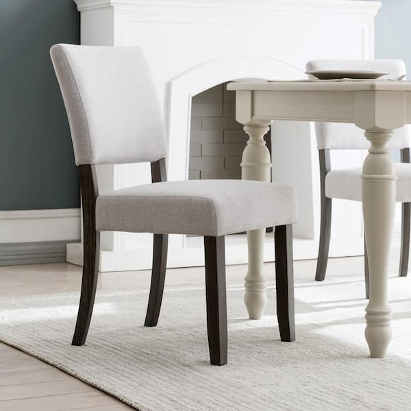 Maye Boucle Chair Set Of 2,upholstered Dining Chair With King Louis Back  And Natural Wood Legs,18 Wide Upholstered Seat And Back-the Pop Maison :  Target