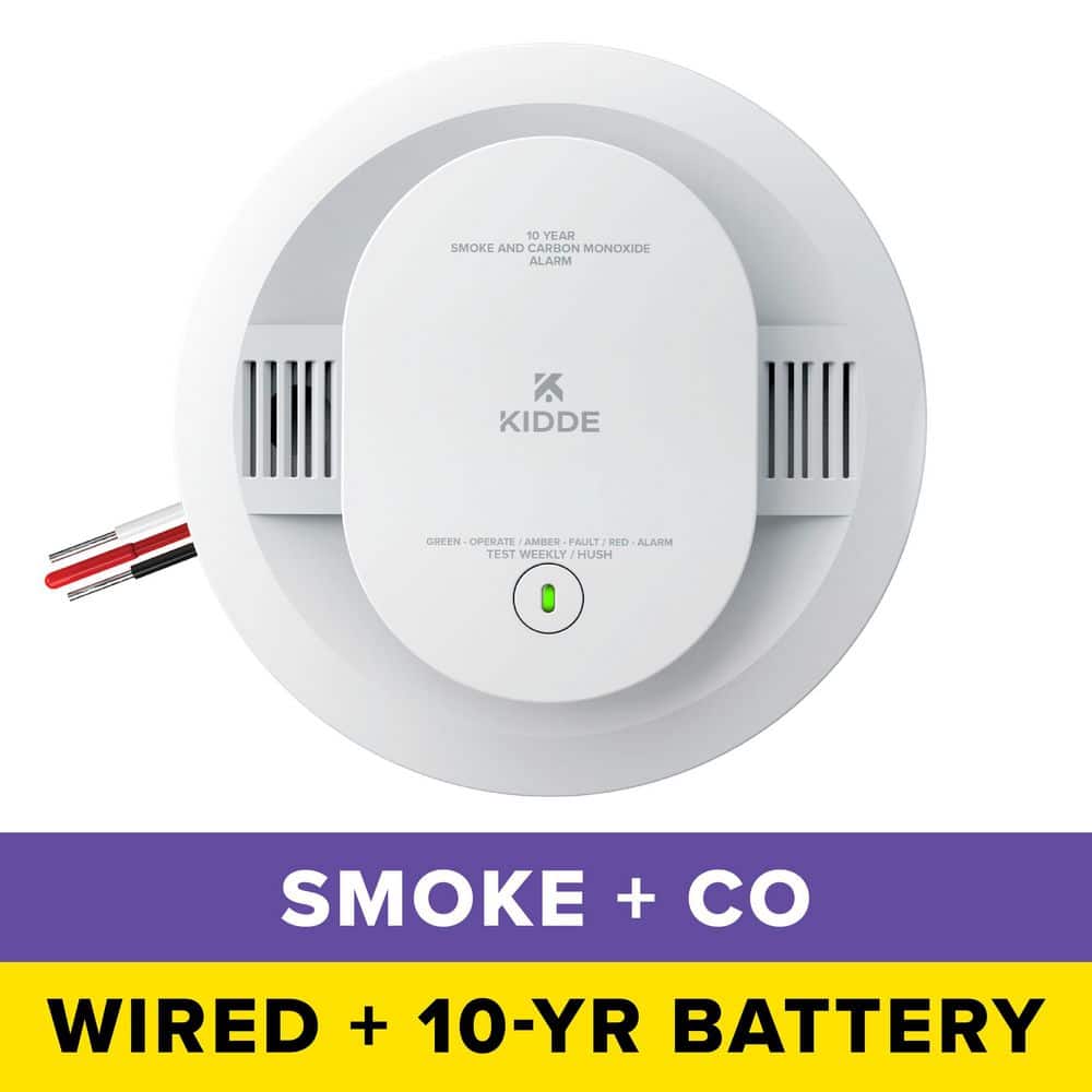 10-Year Battery and Hardwired Smoke and Carbon Monoxide Detector, Interconnectable and LED Warning Lights 21031544 price history on PriceWatchPro