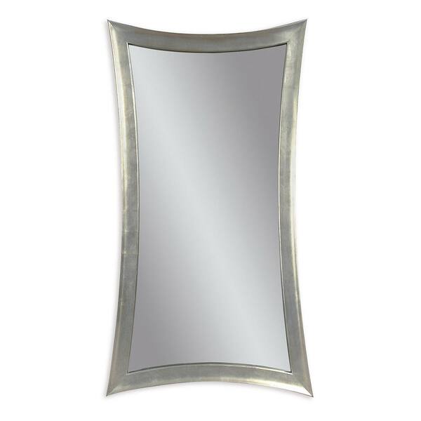 Unbranded Large Irregular Silver Leaf Beveled Glass Modern Mirror (48 in. H x 3 in. W)