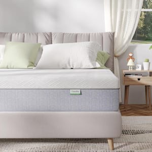 Queen Medium Gel Memory Foam 12 in. Mattress Bed-in-a-Box Mattresses, Cooling and Skin-friendly